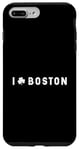 Coque pour iPhone 7 Plus/8 Plus Fête de la Saint-Patrick : Irish Boston Massachusetts Shamrock Sports