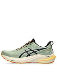 Asics Mens Gt-2000 12 Stability Trainers - Green/orange, Green, Size 8, Men