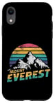 Coque pour iPhone XR Outdoor Mountain Design Mount Everest