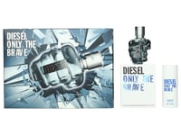 Diesel Only The Brave Gift Set 75ml EDT + 2 x 75ml Shower Gel