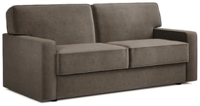 Jay-Be Linea Fabric 3 Seater Sofa Bed - Pewter