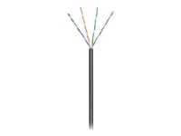 Microconnect - Bulkkabel - 100 M - Utp - Cat 5E - Utomhus, Tvinnad - Svart