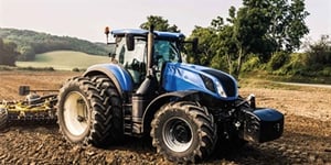 Handduk barn - Traktor - 70x140 cm - Härligt mjuk kvalitet