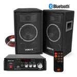 SL6 HiFi Speakers and Amplifier with Bluetooth Streaming, Portable Music System