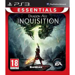 Dragon Age: Inquisition Essentials for Sony Playstation 3 PS3 Video Game