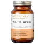 Udo's Choice Super 8 Immune Microbiotics + Vitamin C 60 Vegecaps
