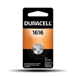 apparatbatteri DURACELL CR1616 353062
