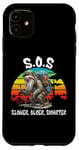 iPhone 11 S.O.S Slower Older Smarter. Hiking, Sloth, Adventure Case