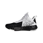 adidas OWNTHEGAME 2.0 Lightmotion Sport Basketball Mid Men Shoe Sneaker, core Black/core Black/Cloud White, 8 UK