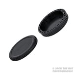 Nikon Z Mount Body Cap & Rear Lens Cap Set for Nikon Z Cameras Z6 Z7 etc