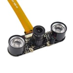 Kit 1 Raspberry Pi zéro caméra focale Module réglable Vision nocturne + 2 pièces capteur IR lumière LED + 16 cm FFC pour Raspberry Pi zéro W/1.3