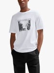 BOSS TeScorpion 101 Natural T-Shirt, White/Black
