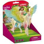 Schleich Bayala Fairy Surah with Glitter Pegasus Collectable Figure 70566 Age 3+