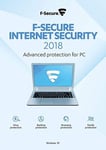 F-Secure Internet Security 2018 - 1 Device - 1 Year - Key EUROPE