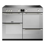 Stoves 444411483 Sterling Deluxe 110cm Induction Range Cooker - Stainless Steel