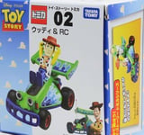 TOMY DREAM TOMICA Ride on 02 TOY STORY Woody & RC