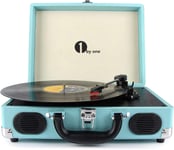 Bluetooth Record Player Portable Turntable Built-in Speakers Headphone Jack RCA