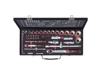 Toolcraft To-9626409 Spärrsats 1/4 (6,3 Mm), 1/2 (12,5 Mm) 44,5 Cm