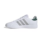 adidas Homme Grand Court TD Basket, Core Black Zero Met Aurora Black, 46 2/3 EU