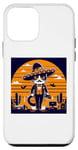 Coque pour iPhone 12 mini Jeux vidéo amusants Cinco De Mayo chat noir Kids Let's Fiesta