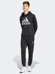 adidas Sportswear Mens Hooded Tracksuit - Black, Black, Size Xl, Men