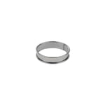 Gobel 834941 Cercle à Tarte Haut Inox Bords roulés 12 cm