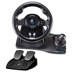 Superdrive - GS550 Racing steering wheel with Pedals, paddles shifter, shifter & vibration for Xbox Serie X/S, PS4, Xbox One, PC (programmable for all games) (Xbox Series X///)