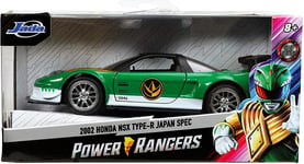 Jada Toys Power Rangers 1:32 Green Ranger 2002 Honda NSX Type R Model Car