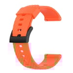 Silikon Armband För Suunto (24mm) Orange