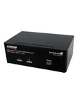 StarTech.com 2 Port Dual DisplayPort USB KVM Switch w/ Audio & USB Hub