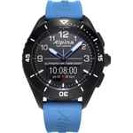 Alpina AlpinerX Alive Connected AL284LBBW5AQ6 - Herre - 45 mm - Smartwatch - Digitalt/Smartwatch - Safirglas