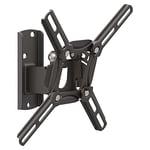 Barkan TV Wall Mount, 13-43 inch Swivel and Tilt Flat/Curved Screen Bracket, Holds up to 66lbs, Patented, Fits LED OLED LCD