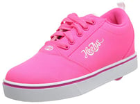 Heelys Pro 20 Wheeled Heel Shoe, Neon Pink/White, 5 UK