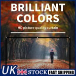 16 9 Simple Projector Curtain 100 inch HD Display Screen for Home Office
