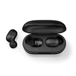 OIUYT Bluetooth 5.0 Stereo Bass True Wireless Earphones Mini Wireless Headphones With Mic For Android IOS (Color : Black)