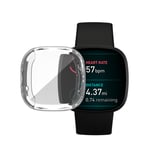 ENKAY HAT PRINCE Fitbit Versa 3/ Sense SmartWatch cover - Gennemsigtigt