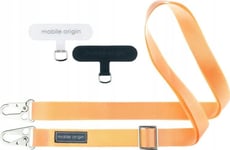 Mobile Origin Lanyard Tape 25Mm, Peach Fuzz, 84 - 165Cm
