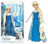 2021 Disney Store Elsa Hair Play Doll, Frozen Gift
