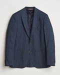 Morris Heritage Linen Suit Blazer Navy