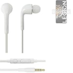 Headphones for Lenovo Legion Y70 headset in ear plug white
