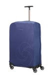Samsonite Global Travel Accessories Foldable Luggage Cover L/M, Blue (Midnight Blue)
