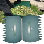 1 Pair Garden Yard Leaf Scoops Hand Rake Large Leaf Grabber Lawn Leaf Rake with Leaf Claws for Weed Easy Picking Up Garden Leaves Patio Ground - Collect Debris, Grass Cuttings, Soil, Weed Tool