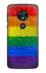 Rainbow LGBT Pride Flag Case Cover For Motorola Moto G7 Power