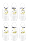6 x Dove Go Fresh Pear & Aloe Vera Roll-On Anti-Perspirant Deodorant 50ml