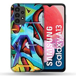 Coque pour Samsung Galaxy A13 / A04S Street Art GRAF Color