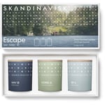Skandinavisk ESCAPE Home Collection Candle Giftset