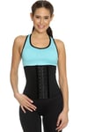 Waist trainer - Sport Kort | Tränings korsett: XXL (90-95cm) / Blå-#0371e1