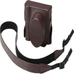 Panasonic LUMIX DMW-CLX100ET Compact Leather Camera Case - Brown