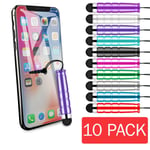 10x Mini Capacitive Stylus Touch Screen Pen For Mobile Phone Tablet Ipad Iphone