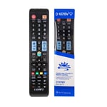 D1078V Replacement Samsung TV Remote Control for Samsung 3D LCD/LED TVwith bulb